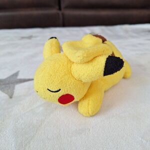 2023 Game Freak Nintendo Pokemon Sleeping Pikachu Plush 6 Inches